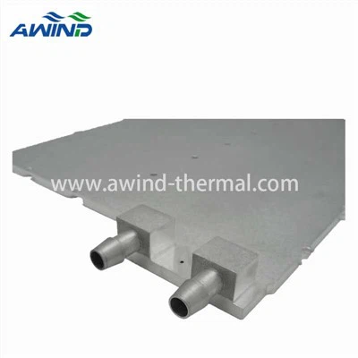 Placa resfriada a água e placa resfriada a líquido